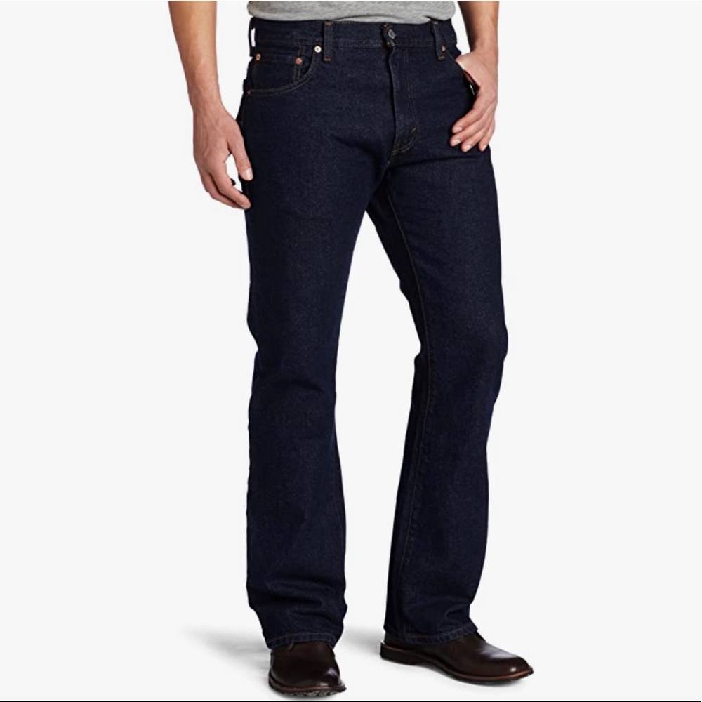 Levi’s Men’s 517 Bootcut Jean in Rinse 33x30